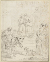 Q 001
          <br/>
          De Visitatie
          <br/>
          <em>Berchem, Nicolaes (1621/2-1683)</em>